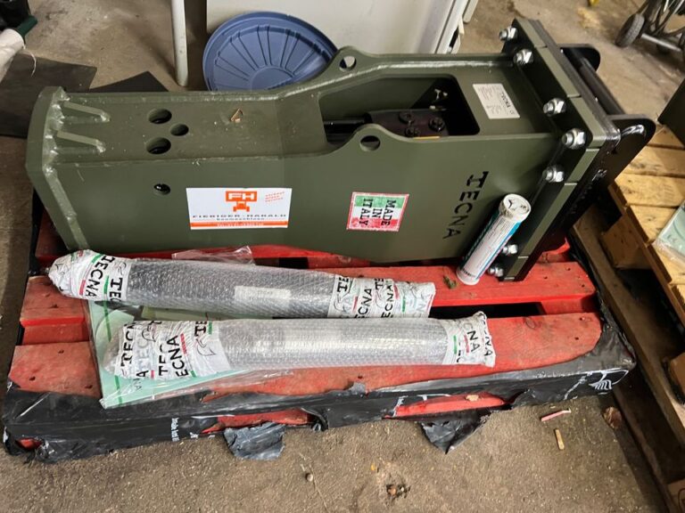 Hydraulikhammer Tecna TB 080 -90 kg für Bagger 1- 2,5 t mit MS 01Miete oder Kauf