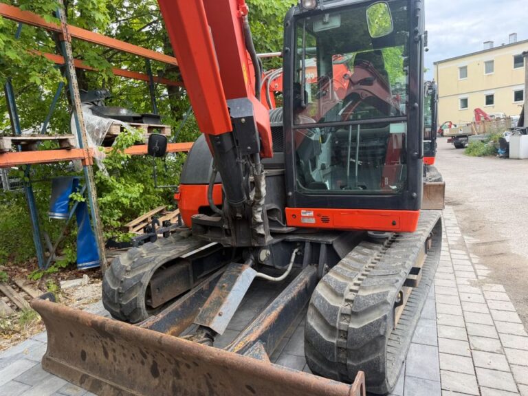 Kubota KX 080-4alpha- 2500 BSt. Miete oder Kauf -ROTOTILT MÖGLICH