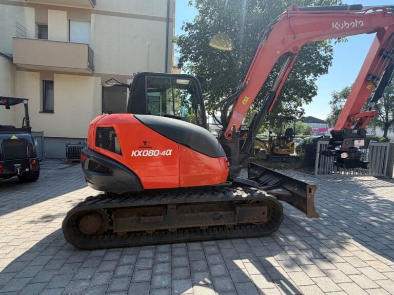 Kubota KX 080-4alpha-Netto € 49.900,00 + MwSt. -ROTOTILT MÖGLICH