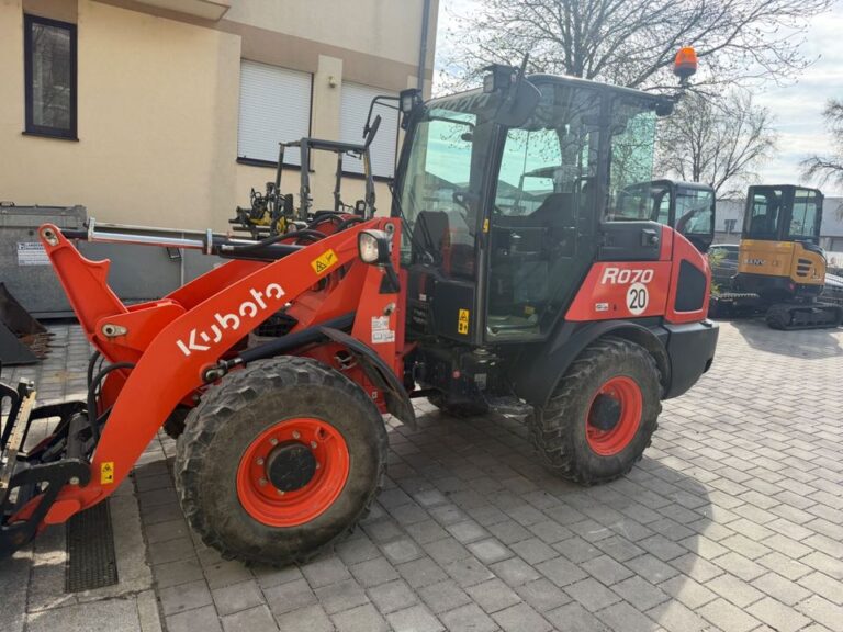 Kubota Radlader R 070 - Radialreifen - Top Baujahr 2023, 730 Std.